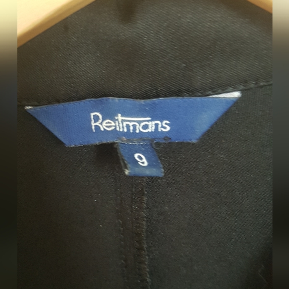 [REITMANS] Long Black Jacket - Picture 14 of 15